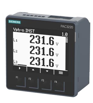 SIEMENS SENTRON PAC3220 LCD 7KM3220-0BA01-1DA0