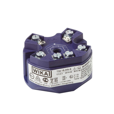 Wika Digital temperature transmitter T32.1S