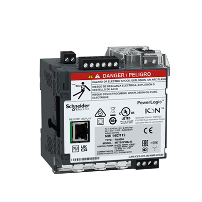 Schneider PowerLogic METSEPM8243 series AI-optimized energy management system