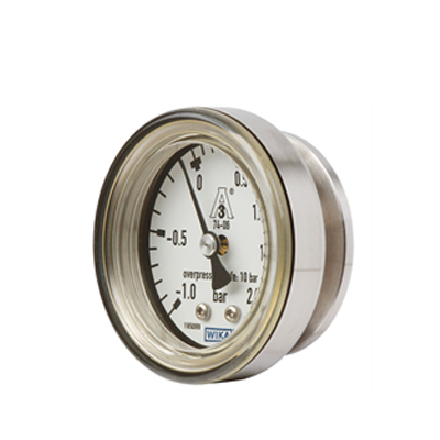 Wika Diaphragm pressure gauge, flush PG43SA-C