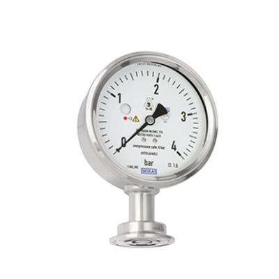 Wika Diaphragm pressure gauge, flush PG43SA-D