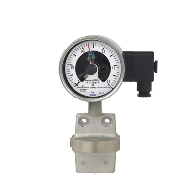 Wika Differential pressure gauge with switch contacts DPGS43.100