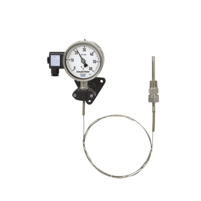 Wika Gas-actuated thermometer with electrical output signal TGT73