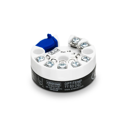 KROHNE OPTITEMP TT 51 C Head-mounted temperature transmitter