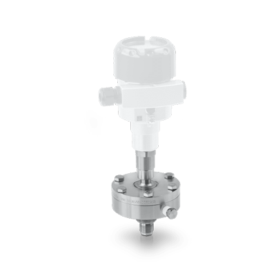 KROHNE OPTIBAR DSP 2000 Diaphragm seal with flange design and optional extension
