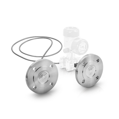KROHNE OPTIBAR DSD 3210 Diaphragm seal with flange design and optional extension